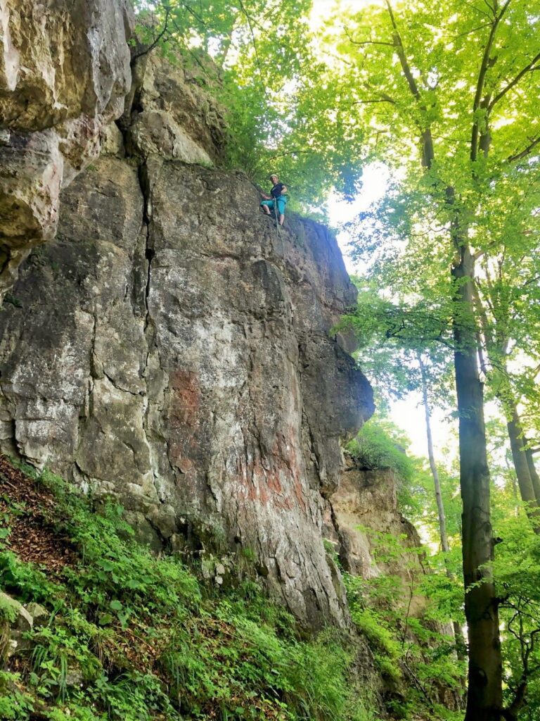 Deutschland-Klettern-Kanstein-Pfingskante