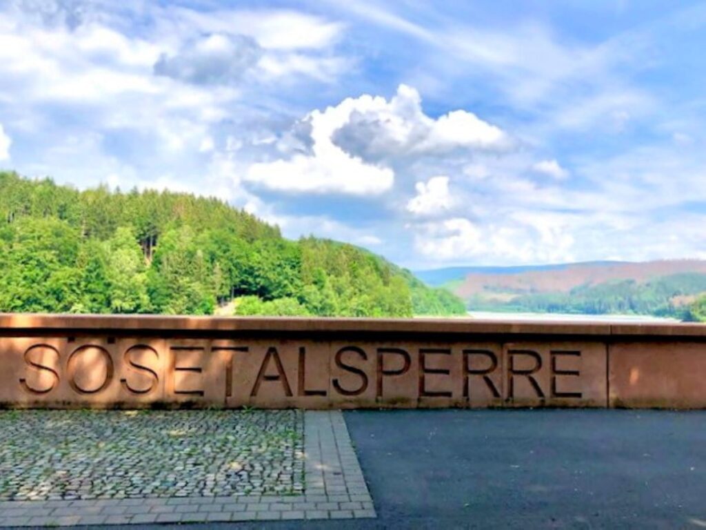 Deutschland-Klettern-Sösestausee-Harz-Sösetalsperre