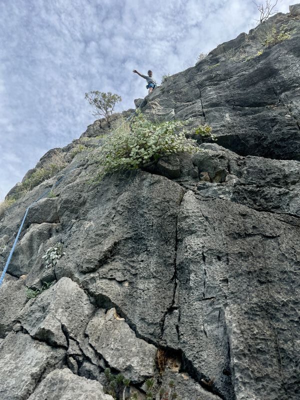 Griechenland Frachti Klettern Achim