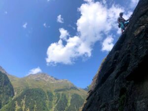 Read more about the article Klettern im Kaunertal – der kleine, feine Klettergarten Keilschrofen
