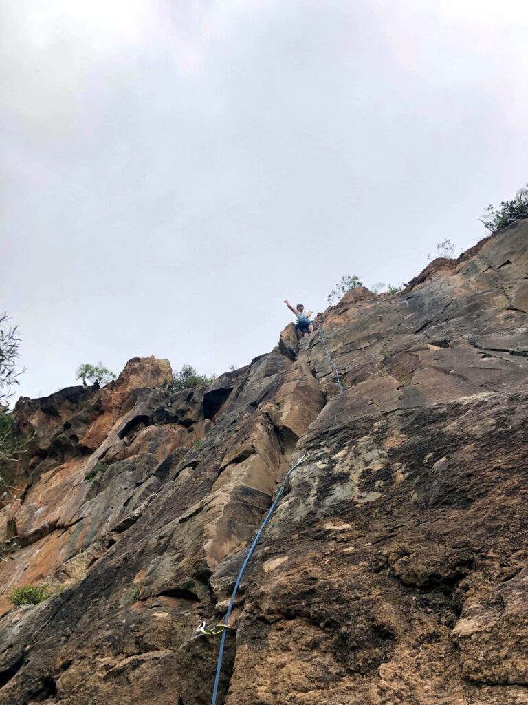 Klettern auf Teneriffa – Hohe Wände: El Rio bis 6a+