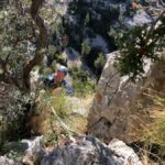 Frankreich Toulon Klettern Destel derniere cartouche Achim nachstieg