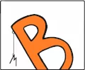 Logo (klein) - Brixendorf Klettern (orange)