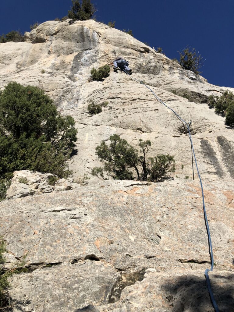 Spanien Katalonien Coll de Nargó Klettern