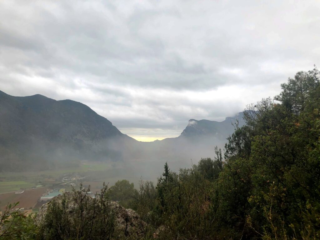 Spanien Katalonien Coll de Nargó Stimmungsbild